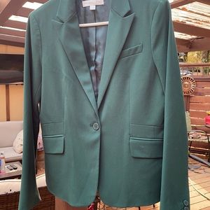 Forest green blazer